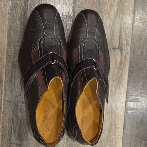 Cole Haan Men's Dark Brown Leather Loafers 12M